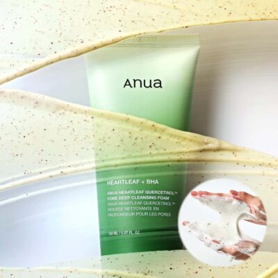 Anua Heartleaf Quercetinol Pore Deep Cleansing Foam 150ml - Image 4